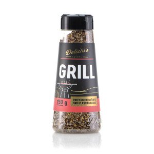 Суміш спецій Delicia's Spices Grill для гриля 150 г 241362 Код: 013251