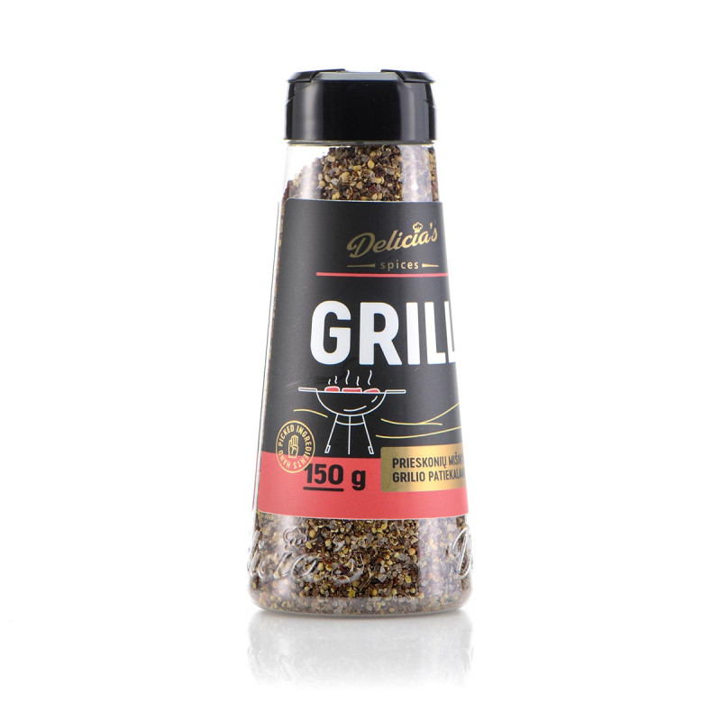 Суміш спецій Delicia's Spices Grill для гриля 150 г 241362 Код: 013251