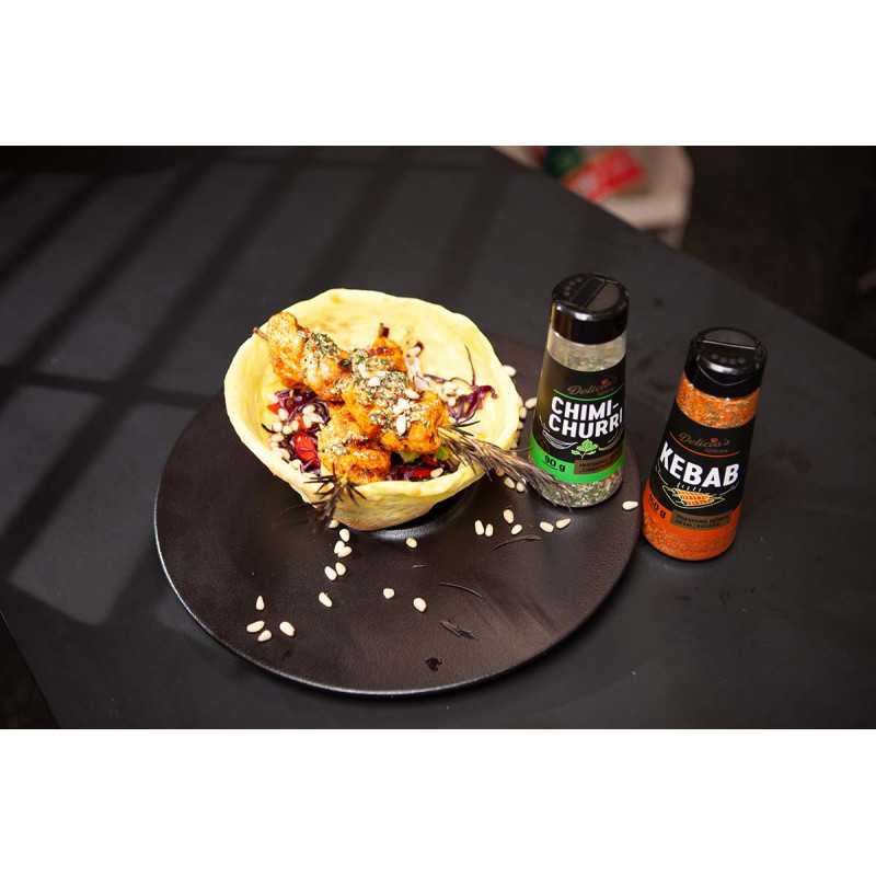 Суміш спецій Delicia's Spices Kebab для кебабу 160 г 241676 Код: 013256