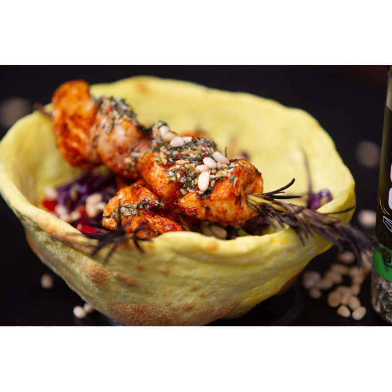 Суміш спецій Delicia's Spices Kebab для кебабу 160 г 241676 Код: 013256