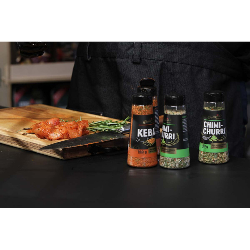 Суміш спецій Delicia's Spices Kebab для кебабу 160 г 241676 Код: 013256