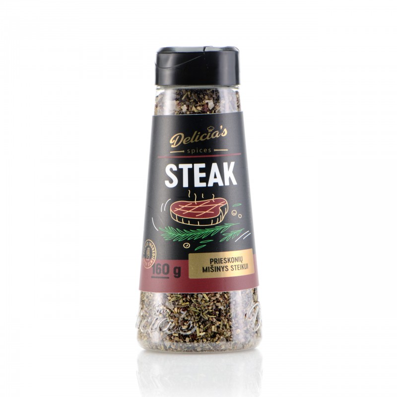 Суміш спецій Delicia's Spices Steak для стейка 160 г 241867 Код: 013257