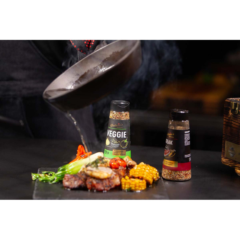 Суміш спецій Delicia's Spices Steak для стейка 160 г 241867 Код: 013257