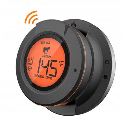 Цифровий Bluetooth термометр в кришку гриля с 2-ма щупами GRILLI 555501 Код: 011933