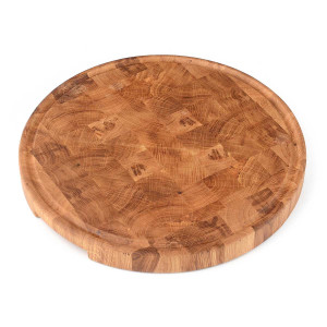 Дошка професійна кругла дуб 40*40*4 см GRILLI 77009810 Код: 011796