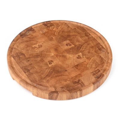 Дошка професійна кругла дуб 40*40*4 см GRILLI 77009810 Код: 011796