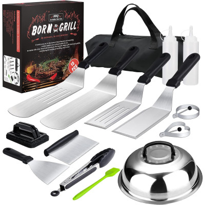 Набір для барбекю 15 предметів із нержавіючої сталі All in One GRILLI  777115 Код: 012289