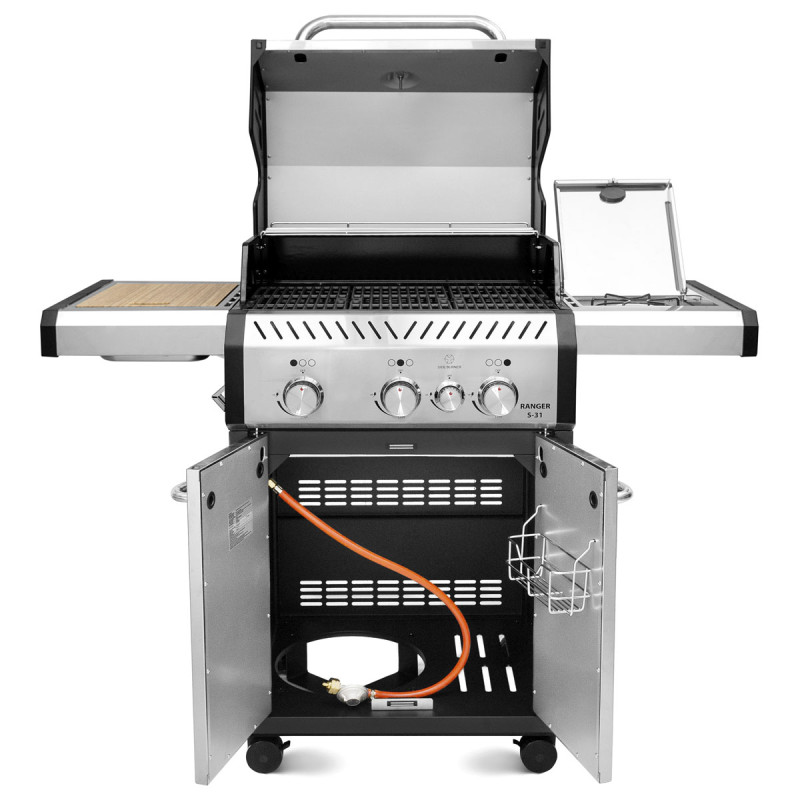Газовий гриль Ranger 31 + набір необхідних аксесуарів GRILLI 777243-set Код: 013224