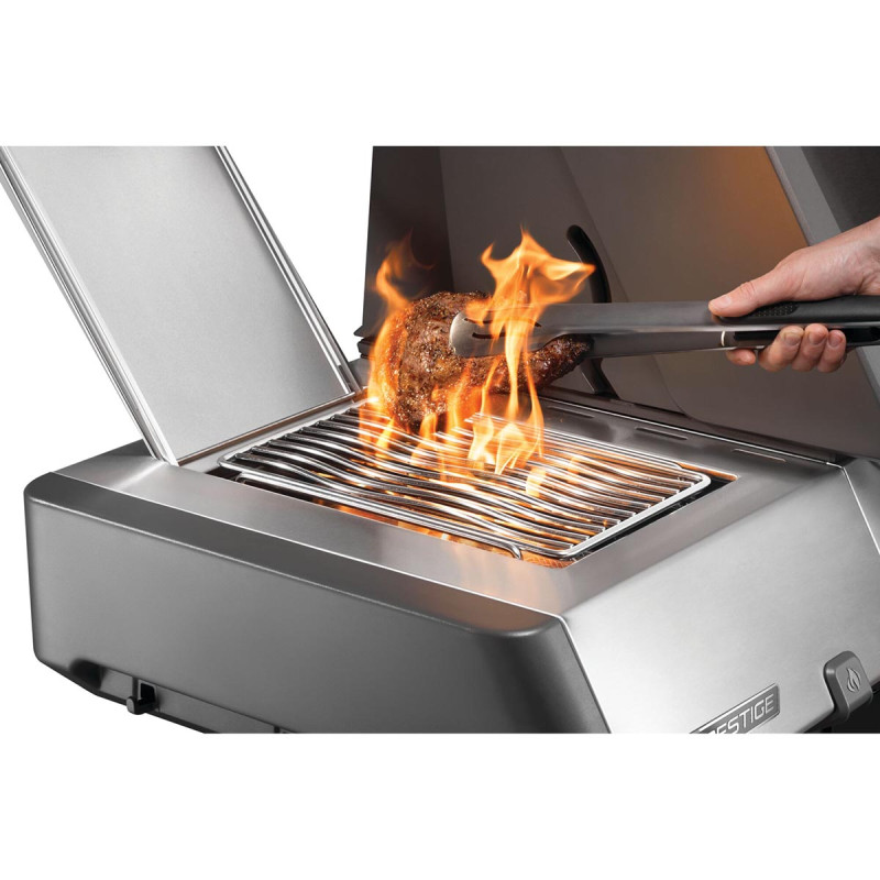 Газовий гриль Napoleon Prestige P 650 з бічною конфоркою Sizzle Zone та вертілем (69632) нерж сталь P665VRSIBPSS-RC Код: 013839