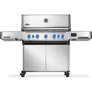 Газовий гриль Napoleon Prestige P 665 Connected з бічною конфоркою Sizzle Zone та вертілем (69632) нерж сталь P665VXRSIBPSS-RC Код: 013840