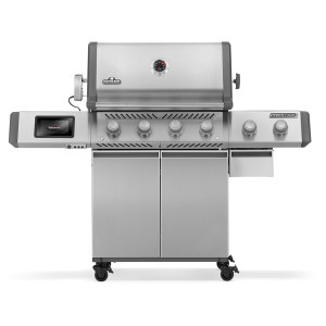 Газовий гриль Napoleon Prestige PRO 500 Connected з бічною конфоркою Sizzle Zone та вертілем нерж сталь PRO500VXRSIBPSS-RC Код: 013841
