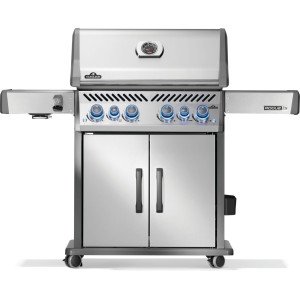 Газовий гриль Napoleon Rogue PRO-S 525 RSIB з бічним пальником Sizzle Zone і вертілем (69912)  нерж сталь RPS525RSIBPSS-2-UA Код: 012822
