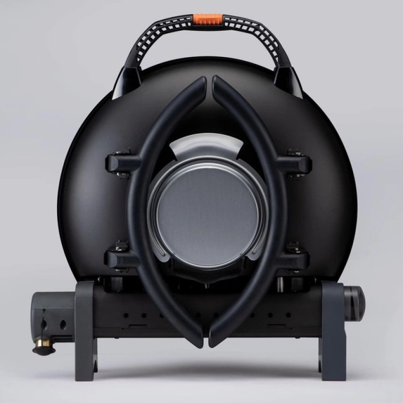 КОМПЛЕКТ Портативний переносний газовий гриль O-GRILL 600T, чорний + шланг в подарунок! Код: 011677