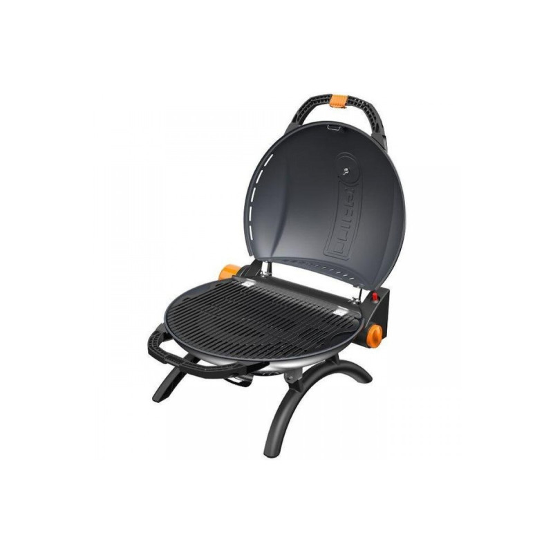 КОМПЛЕКТ Портативний переносний газовий гриль O-GRILL 900, чорний + шланг в подарунок! Код: 011682