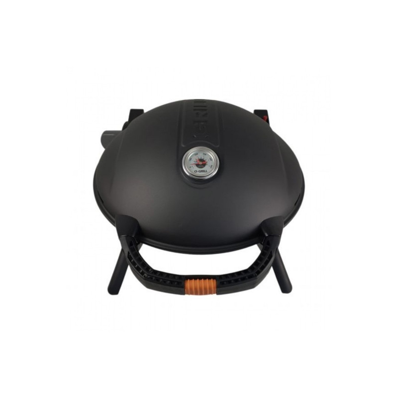 КОМПЛЕКТ Портативний переносний газовий гриль O-GRILL 900, чорний + шланг в подарунок! Код: 011682