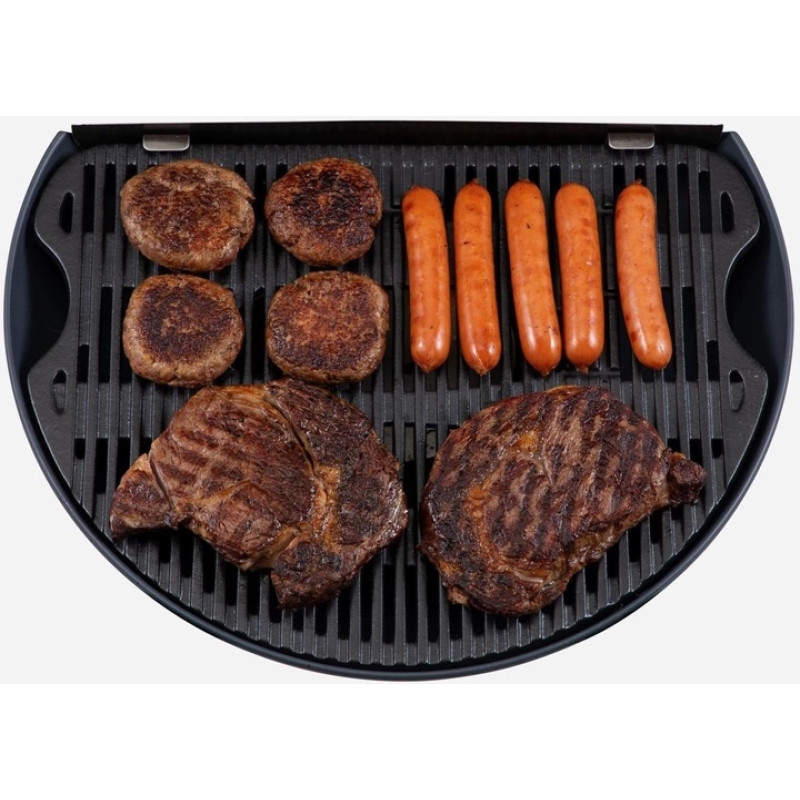 КОМПЛЕКТ Портативний переносний газовий гриль O-GRILL 900, кремовий + шланг в подарунок! Код: 013372