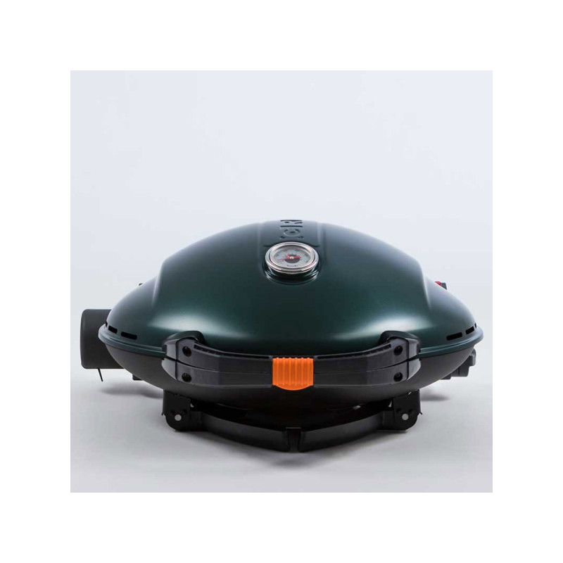 КОМПЛЕКТ Портативний переносний газовий гриль O-GRILL 900, зелений + шланг в подарунок! Код: 013371