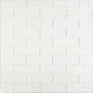 Панель стінова 3D 700х770х2мм Білий SW-00001914
