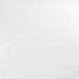 Панель 3D 690х700х5мм Білий SW-00001948