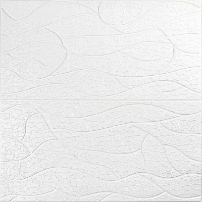 Панель 3D 690х700х5мм Білий SW-00001948