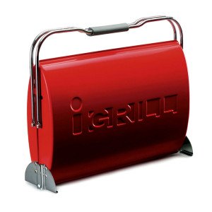 Портативний вугільний гриль I-GRILL O-GRILL червоний Код: 009055