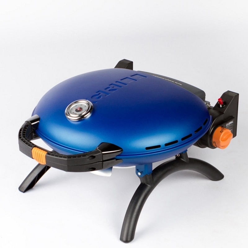 Портативний переносний газовий гриль O-GRILL 600T, синій Код: 010850
