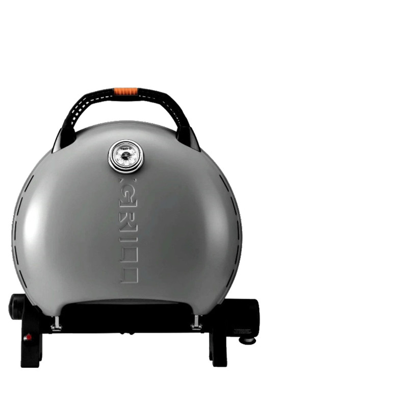 Портативний переносний газовий гриль O-GRILL 600T, срібло Код: 009061