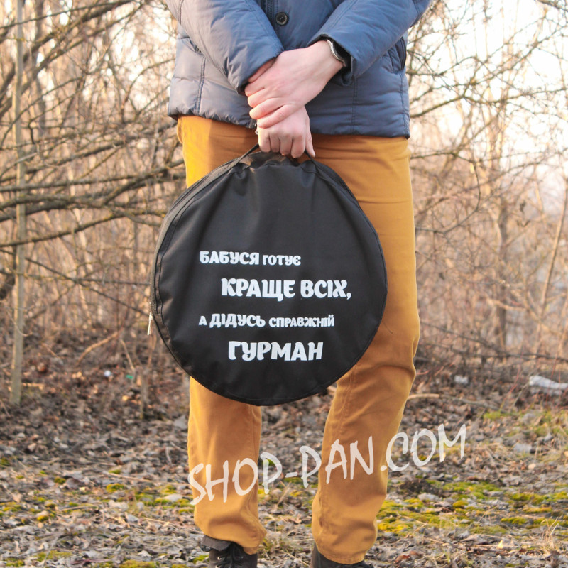 Чохол чорний (оксфорд)/сумка для сковороди з диска борони 70 см