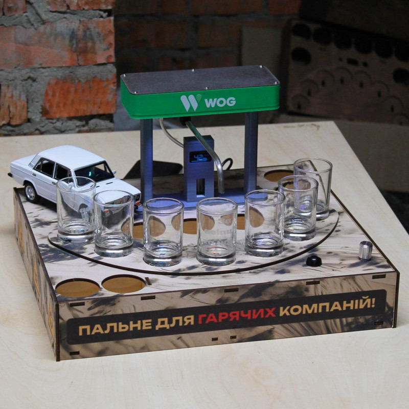 Наливатор АЗС на 7 чарок (УФ дрік) — Жигулі 2106