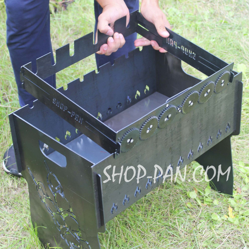 Автоматична шашличниця SHOP-PAN на 6 шампурів