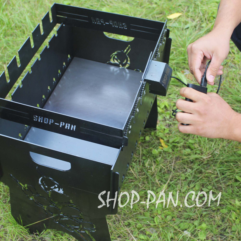 Автоматична шашличниця SHOP-PAN на 6 шампурів