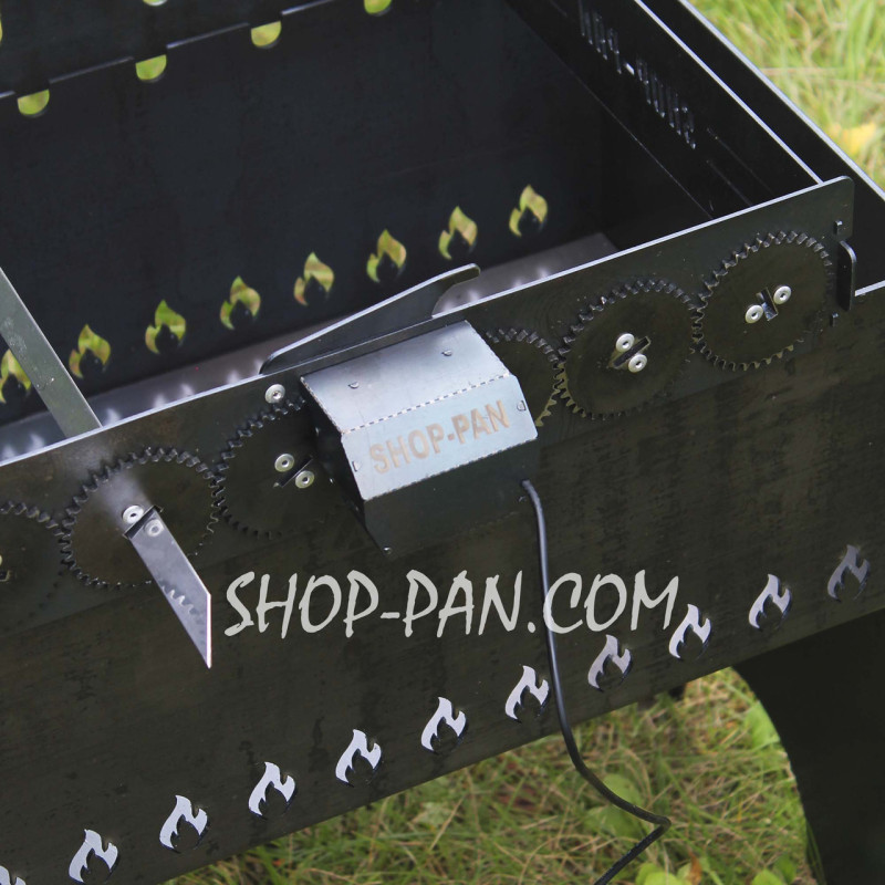 Автоматична шашличниця SHOP-PAN на 8 шампурів