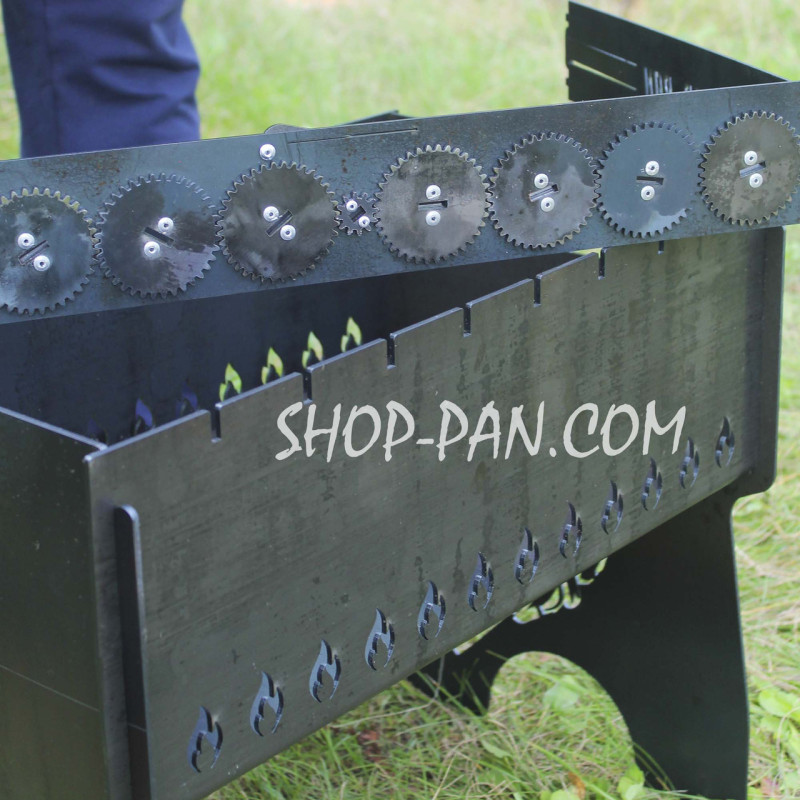 Автоматична шашличниця SHOP-PAN на 8 шампурів
