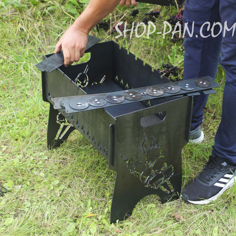 Автоматична шашличниця SHOP-PAN на 8 шампурів