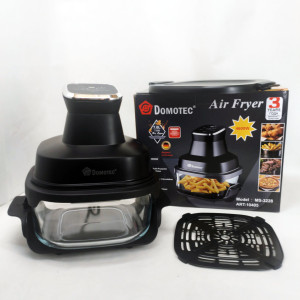 Аерофритюрниця аерогриль Air Fryer Domotec MS-3228 з LED-екраном для смаження без олії 4600 Вт на 7 л