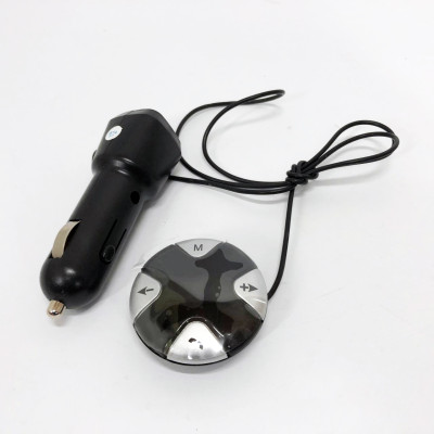 Трансмітер модулятор MP3 UKC CM-S25 з магнітним тримачем, Автомобільний трансмітер bluetooth