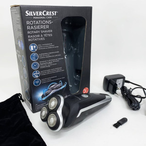 Електробритва для чоловіків роторна Silver Crest SRR 3.7 C3 акумуляторна