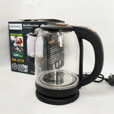 Електрочайник Rainberg RB-2218 3200Вт 2л Black