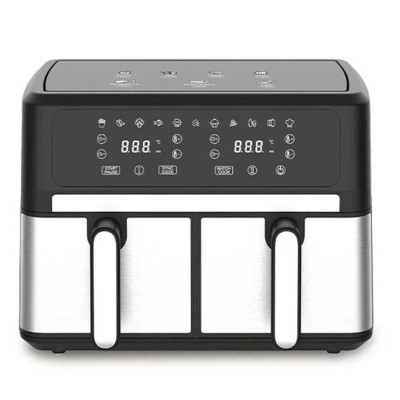 Аерофритюрниця Sokany SK-10041 Air Fryer безмасляного приготування сенсорне керування 8л 1800Вт