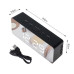 Настільний годинник-будильник Adler AD 1189 Black з термометром, LED-підсвіткою та USB-живленням Настільний годинник-будильник Adler AD 1189 Black з термометром, LED-підсвіткою та USB-живленням