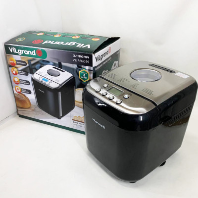 Хлібопічка ViLgrand VBM6091. Колір: чорний