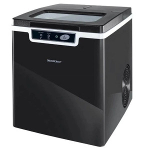 Льодогенератор для дому та бару Silver Crest SEMK 105 A1 1.8 л з індикатором додавання води та наповнення