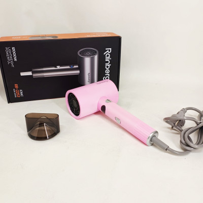 Професійний фен для волосся з іонізацією Rainberg RB-2253 2000Вт Pink
