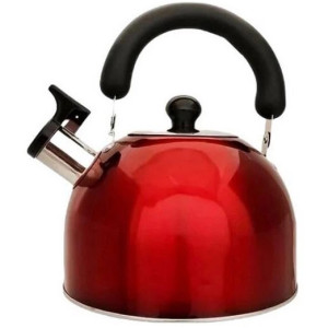 Чайник Edenberg EB-1346 із нержавіючої сталі зі свистком 2.5л Red