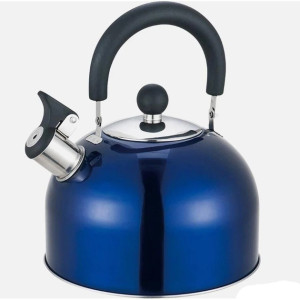 Чайник Edenberg EB-1346 із нержавіючої сталі зі свистком 2.5л Blue