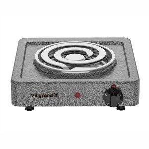 Плита настільна електрична ViLgrand VHP161D Gray 1000Вт