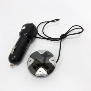Трансмітер модулятор MP3 UKC CM-S25 з магнітним тримачем, Автомобільний трансмітер bluetooth