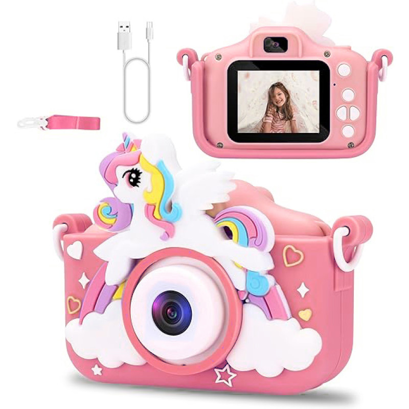 Дитячий фотоапарат X2A PINK