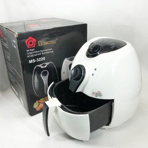 Аерофритниця Мультипіч Аерогриль Domotec MS-3220 1300Вт 4.5л Безмасляна з Таймером White