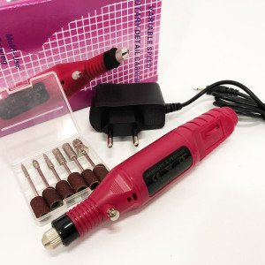 Ручний фрезер для нігтів SmartUs CBM-033 для манікюру та педикюру в домашніх умовах Red